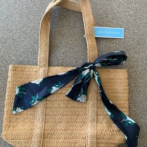 Draper James Straw Bag